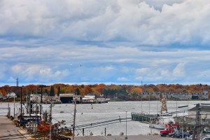 View from Cortyard Marriott, Portland Waterfront