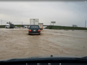 I5 Flood Near Willows CA