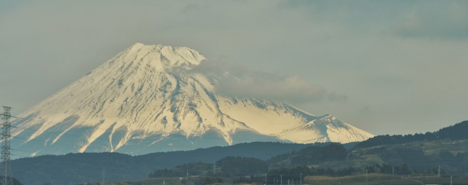 Mt. Fuji from the Shinkansen