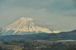 Mt. Fuji from the Shinkansen